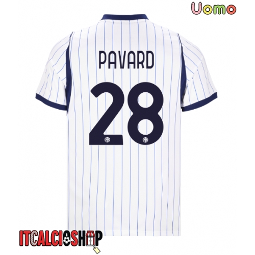 Inter Milan Benjamin Pavard #28 Seconda Maglia 2026-27 Manica Corta